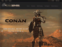 Tablet Screenshot of logicservers.com